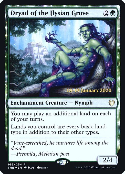 Dryad of the Ilysian Grove — art by Scott Murphy