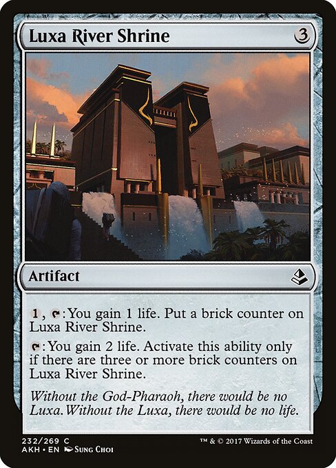 Luxa River Shrine — art by Sung Choi