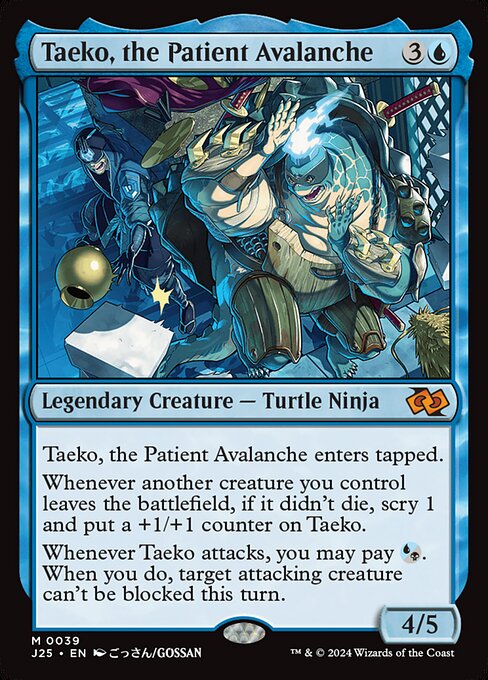 Taeko, the Patient Avalanche — art by GOSSAN