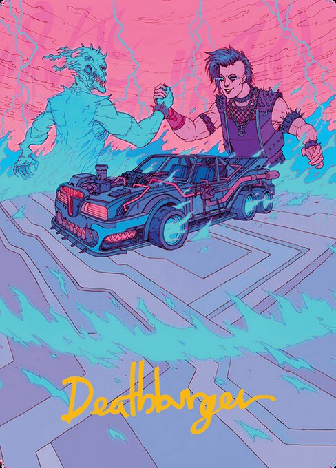 Demonic Junker // Demonic Junker — art by Deathburger