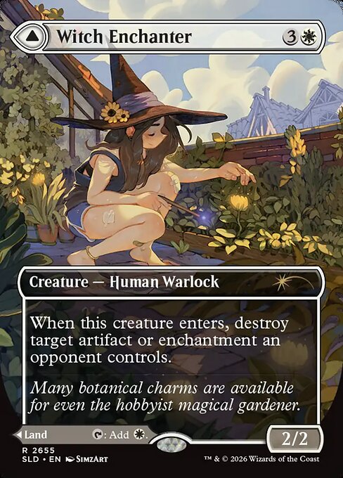 Witch Enchanter // Witch-Blessed Meadow — art by SimzArt