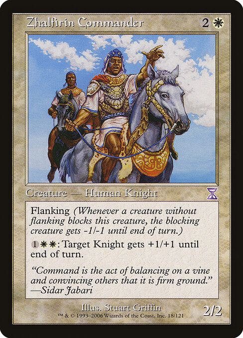 Zhalfirin Commander — art by Stuart Griffin