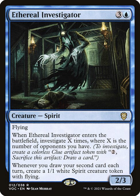 Ethereal Investigator — art by Sean Murray