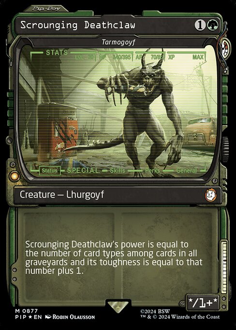 Tarmogoyf — art by Robin Olausson