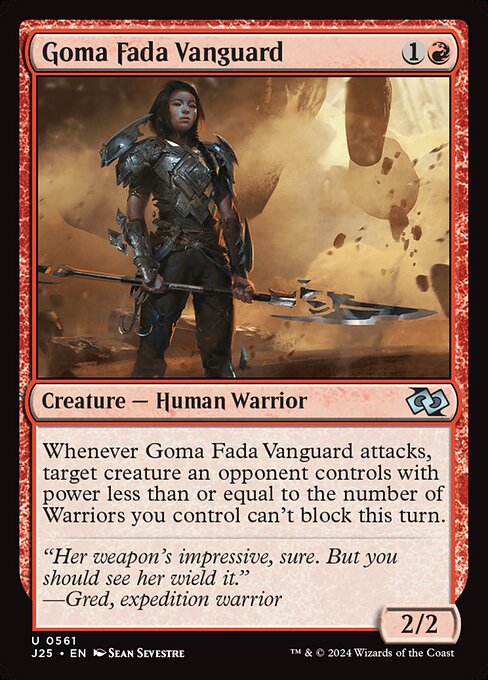 Goma Fada Vanguard — art by Sean Sevestre
