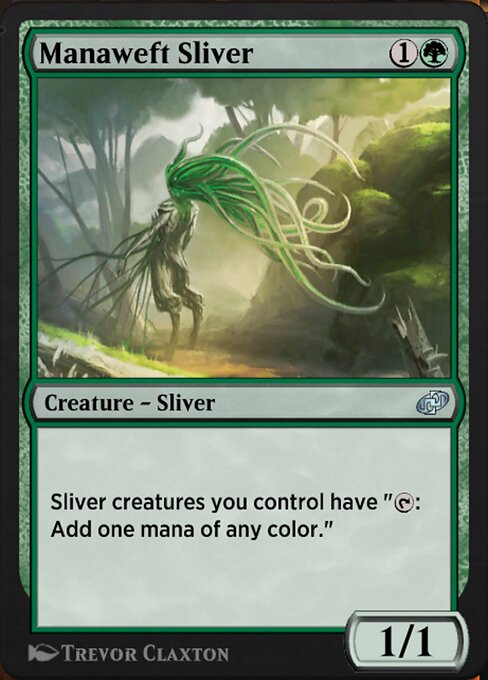 Manaweft Sliver — art by Trevor Claxton
