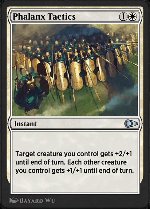 Phalanx Tactics — art by Bayard Wu