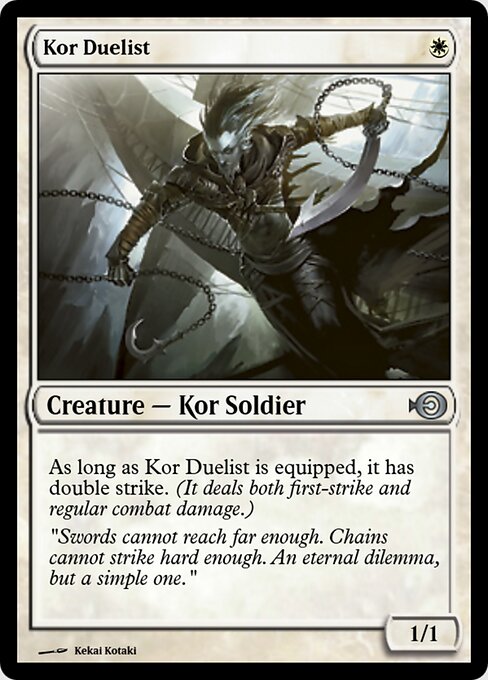 Kor Duelist — art by Kekai Kotaki