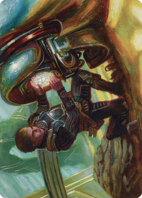 Urza, Powerstone Prodigy // Urza, Powerstone Prodigy — art by Donato Giancola
