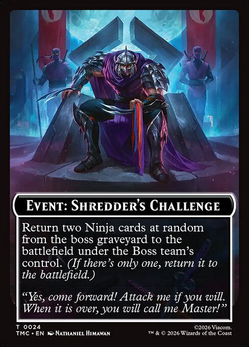 Event: Shredder's Challenge — art by Nathaniel Himawan