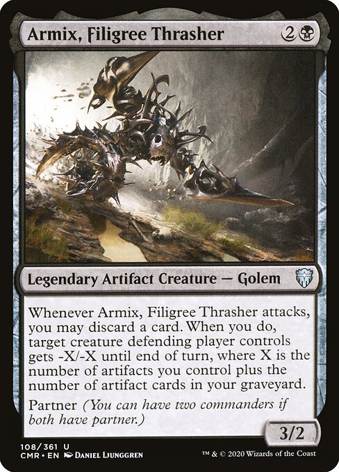 Armix, Filigree Thrasher — art by Daniel Ljunggren