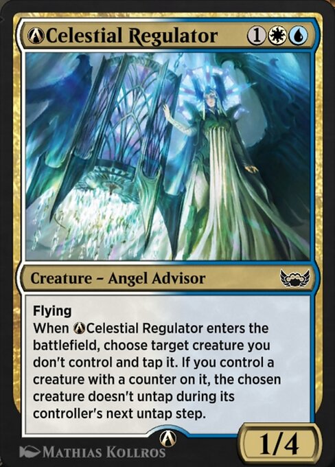 A-Celestial Regulator — art by Mathias Kollros