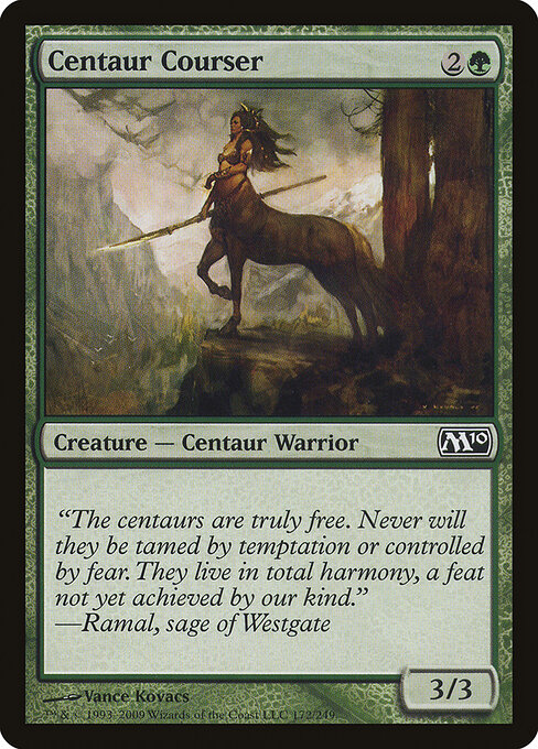 Centaur Courser — art by Vance Kovacs