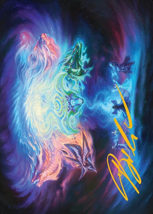 Call the Spirit Dragons // Call the Spirit Dragons — art by Liiga Smilshkalne
