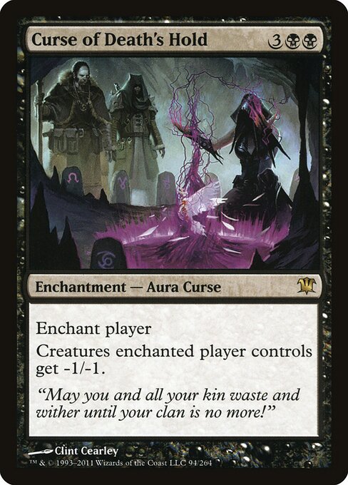 Curse of Death's Hold — art by Clint Cearley
