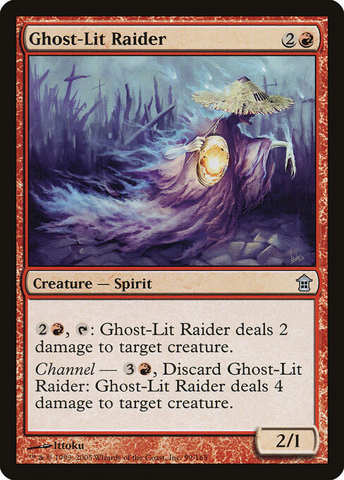 Ghost-Lit Raider — art by Ittoku