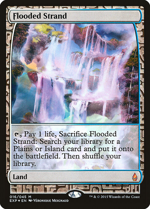 Flooded Strand — art by Véronique Meignaud