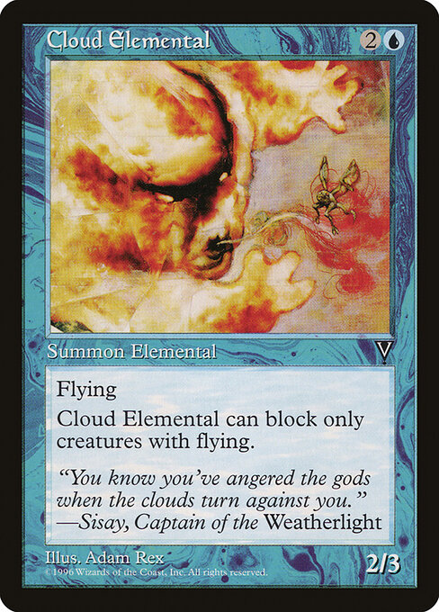 Cloud Elemental — art by Adam Rex
