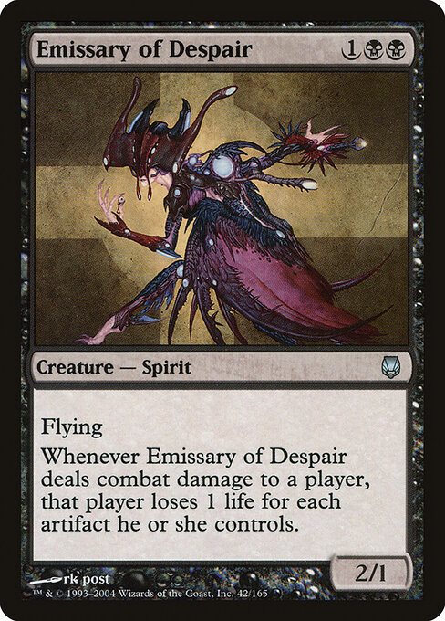 Emissary of Despair — art by rk post