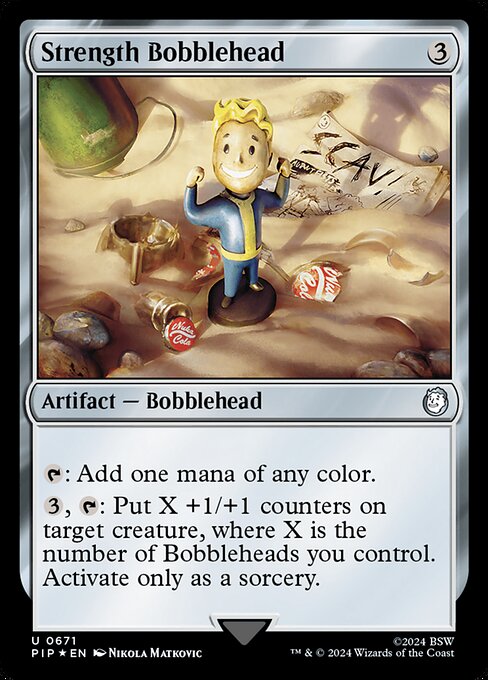 Strength Bobblehead — art by Nikola Matkovic