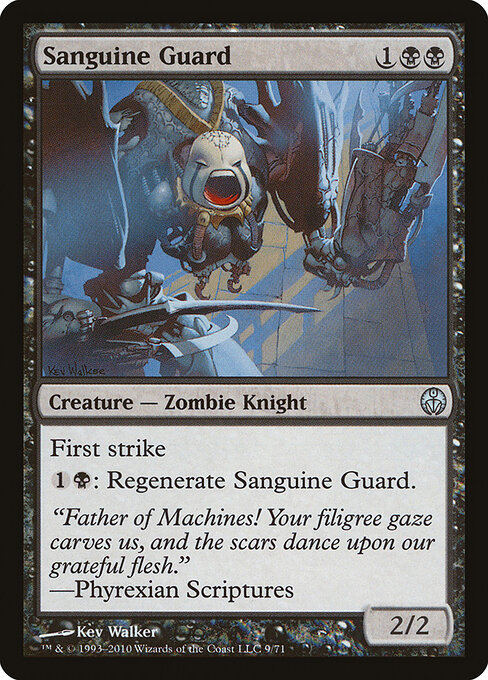 Sanguine Guard — art by Kev Walker