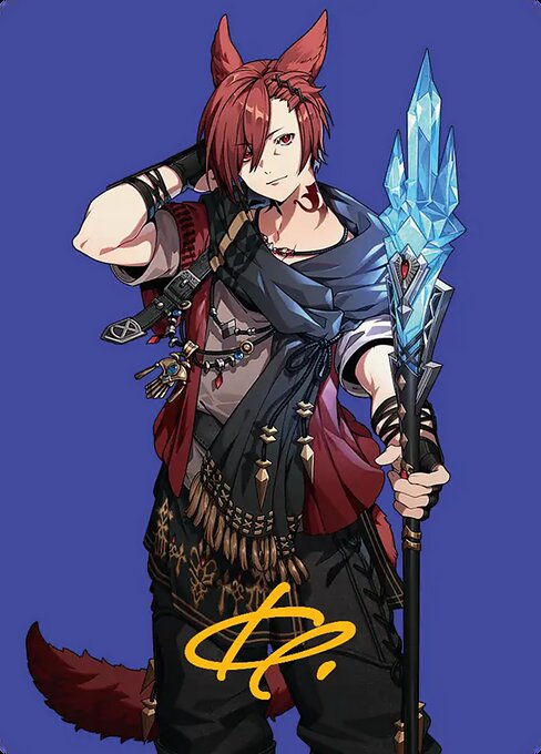 G'raha Tia, Scion Reborn // G'raha Tia, Scion Reborn — art by Domco.