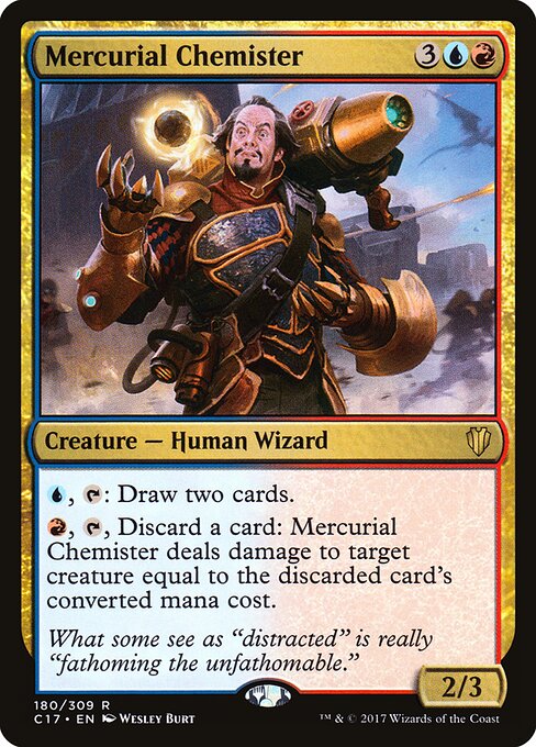 Mercurial Chemister — art by Wesley Burt