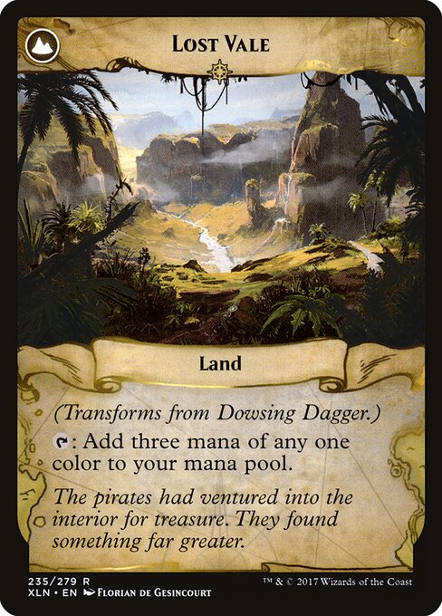 Dowsing Dagger // Lost Vale — art by Florian de Gesincourt