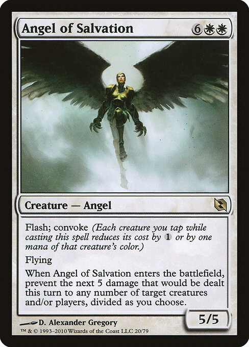 Angel of Salvation — art by D. Alexander Gregory