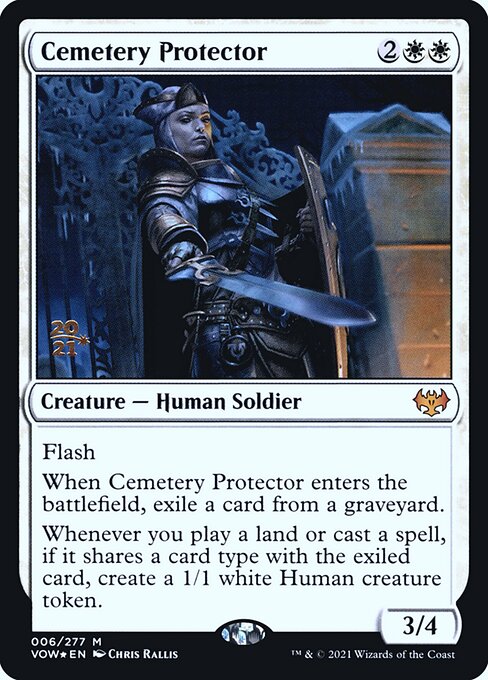 Cemetery Protector — art by Chris Rallis