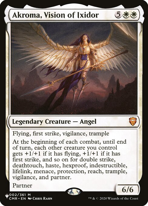 Akroma, Vision of Ixidor — art by Chris Rahn