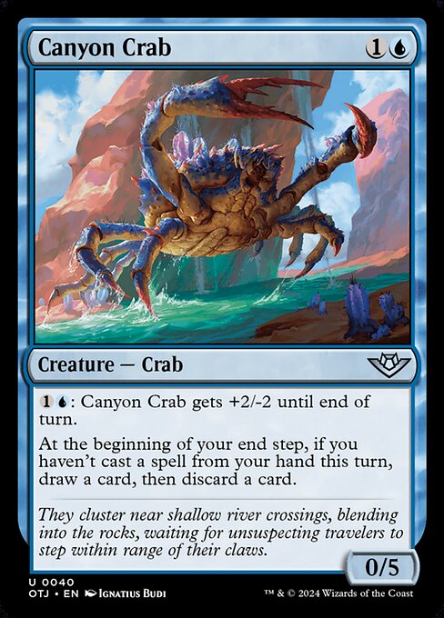 Canyon Crab — art by Ignatius Budi