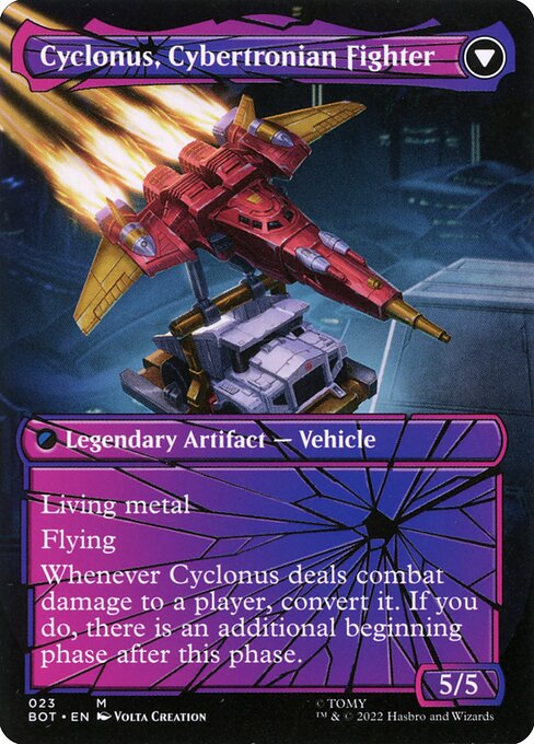 Cyclonus, the Saboteur // Cyclonus, Cybertronian Fighter — art by Volta Creation