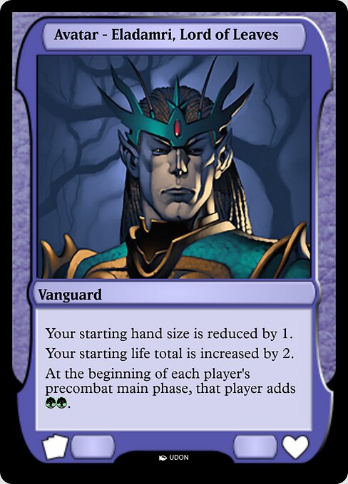 Eladamri, Lord of Leaves Avatar — art by UDON