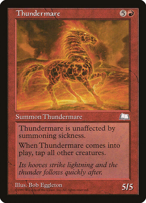 Thundermare — art by Bob Eggleton
