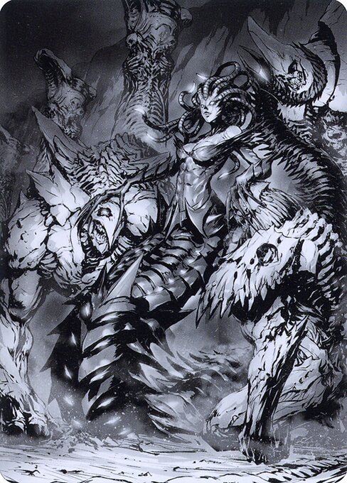 Vraska, Betrayal's Sting // Vraska, Betrayal's Sting — art by Sansyu