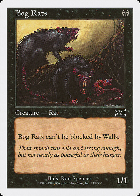 Bog Rats — art by Ron Spencer