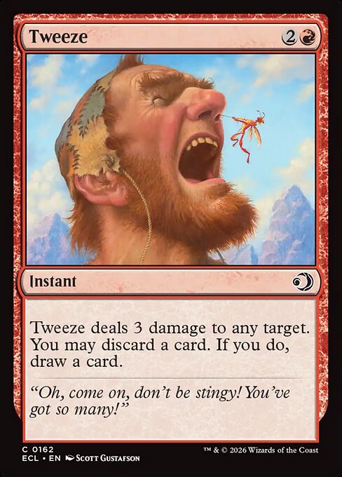 Tweeze — art by Scott Gustafson