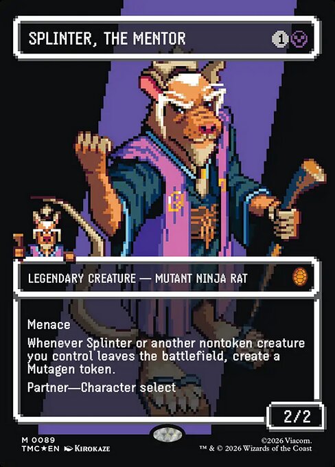 Splinter, the Mentor — art by Kirokaze