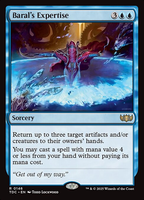 Baral's Expertise — art by Todd Lockwood