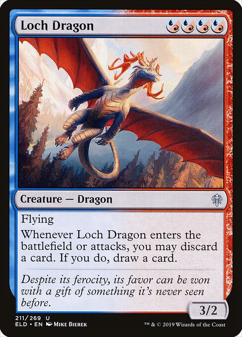 Loch Dragon — art by Mike Bierek