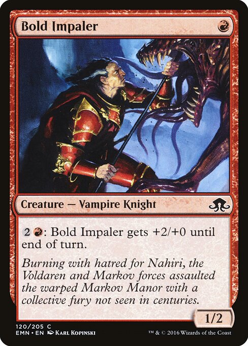 Bold Impaler — art by Karl Kopinski
