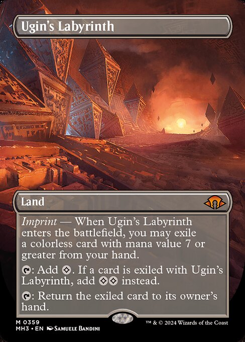 Ugin's Labyrinth — art by Samuele Bandini