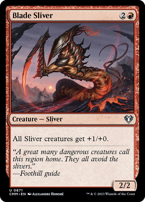 Blade Sliver — art by Alexandre Honoré