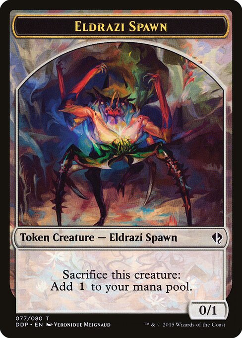Eldrazi Spawn — art by Véronique Meignaud