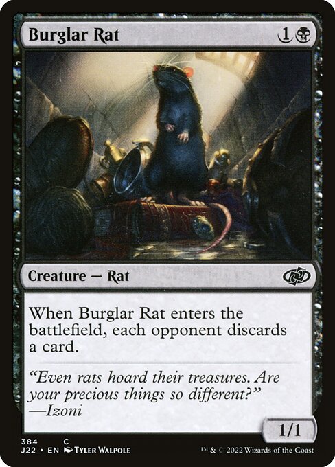 Burglar Rat — art by Tyler Walpole
