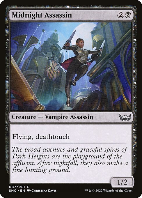 Midnight Assassin — art by Christina Davis