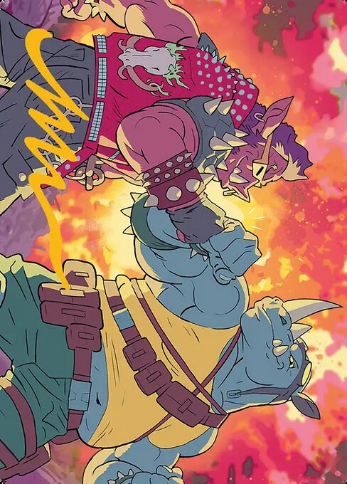 Bebop & Rocksteady // Bebop & Rocksteady — art by Michael Walsh