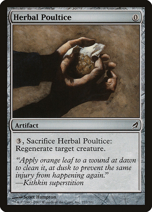 Herbal Poultice — art by Scott Hampton
