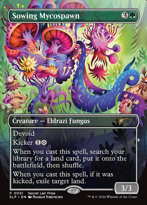 Sowing Mycospawn — art by Nathan Jurevicius